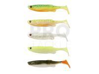 Soft Baits Savage Gear Fat Minnow T-Tail 10.5cm 11g 5pcs - Darkwater Mix