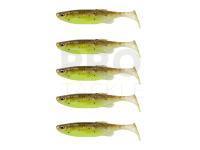 Soft Baits Savage Gear Fat Minnow T-Tail 10.5cm 11g 5pcs - Green Pearl Yellow