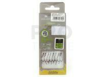 Mikado Method Feeder Rigs Braid Barbless MF13 with bayonet 10cm - #6