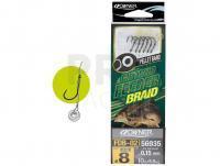 Leaders Owner Method Feeder Braid with Pellet Band FDB-02 10cm #8 0.15mm 10lb 4.6kg 6pcs