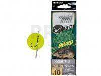 Leaders Owner Method Feeder Braid with Spear FDB-01 10cm 0.15mm #10 10lb 4.6kg 6pcs