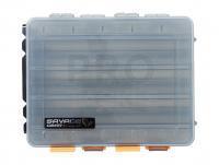 Savage Gear Lurebox 2 Sided Smoke Long | 20.5 x 17 x 4.8cm