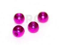 Purple metalic beads 3,8mm