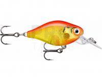 Hard Lure Rapala X-Light Crank Mid Runner 3.5cm - Gold Fluorescent Red