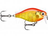 Hard Lure Rapala X-Light Crank Shallow Runner 3.5cm - Gold Fluorescent Red