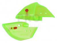 Rhys Davis Teaser Cut Bait Head - UV Magna Green Glow