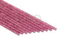 Outer Tubes 3mm XT30 - Clear + Pink Silver Glitter