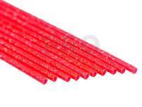 Outer Tubes 3mm XT30 - Fluo Red + Silver Glitter