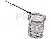 Landing net Savage Gear Full Frame Landing Net Round Telescopic M | 20mm | 55X47X53cm | 99-150cm