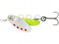 Lure Savage Gear Grub Spinners #0 2.2g - Silver Red Lime