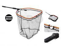 Landing Net Savage Gear Pro Finezze Foldable Net with Scale - L | 1sec | 20MM