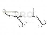 Savage Gear Pro Peg Blade Rig Large - 10cm | 0.78mm | #2 X 2 | 23kg | 2pcs