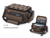 Savage Gear System Box Bags S - 5.5L | 3x boxes size 23x13x3cm | 5 bags PE