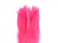 Feathers Wapsi Strung Rooster Saddles - fl.pink/white