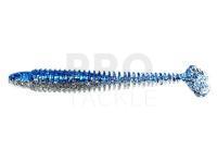 Soft baits Lunker City Swimmin Ribster  4 - #025 Blue Ice