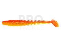 Soft baits Lunker City Swimmin Ribster  4 - #143 Atomic Chicken