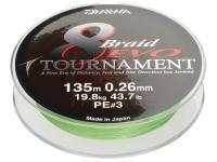 Daiwa Tournament 8 Braided Evo 300m 0.30mm