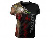 Breathable T-shirt Dragon - zander black L
