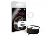 Braided line Delphin Skin Line SIXCOAT muddy - 25lbs 13m