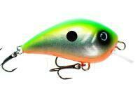 Hard lure HMG Lures CrankTheTANK PRO 50mm 8.0g - GreenDot