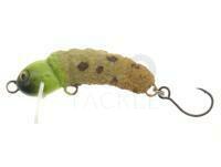 Hard lure Wob-Art Pedrak - Insect Grub 40mm 2g - Caddisfly Green