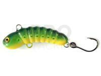 Hard lure Wob-Art Pedrak Vibro 40mm 2g - Green caterpillar