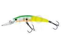 Hard Lure Yo-zuri Crystal Minnow Deep Diver Walleye 90mm 9.5g | 3-1/2 inch 3/8 oz - Banana Peel (R1205-BTCL)