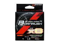 Braided Line YGK X-Braid Bornrush WX8 150m Limited (multicolor) PE #0.6 15lb/6.8kg