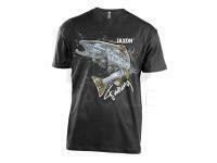 Nature black sea trout t-shirt L
