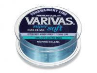 Monofilament Varivas Super Soft Nylon Clear Blue 91m 100yds 5lb #1.2 0.185mm