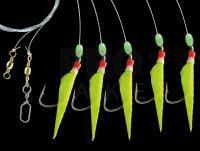 Dega Norway-Rig Real Fish Skin 2/0 - Yellow