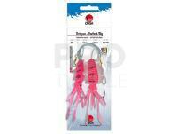 Dega UV Octopus-leader (Bait-length 12cm) - Pink