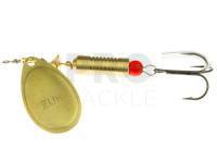 Spinner Polsping Żuk pure brass #0 9g