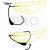 Black Cat Hooks Mega-Offset-Hook DG coating