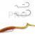 Savage Gear Hooks Worm Offset Super Slide Hook